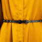 Liu Jo Radiant Yellow Summer Dress with Belt