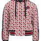 Dolce & Gabbana Elegant Red Hooded Logo Jacket