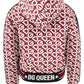 Dolce & Gabbana Elegant Red Hooded Logo Jacket