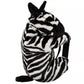 Dolce & Gabbana Exotic Zebra Faux Fur Backpack