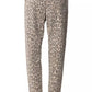 Twinset Elegant Leopard Print Trousers for Sophisticated Style