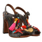 Dolce & Gabbana Elegant Marina T-Strap Heels Sandals