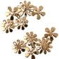 Dolce & Gabbana Multicolor Crystal Floral Dangle Earrings