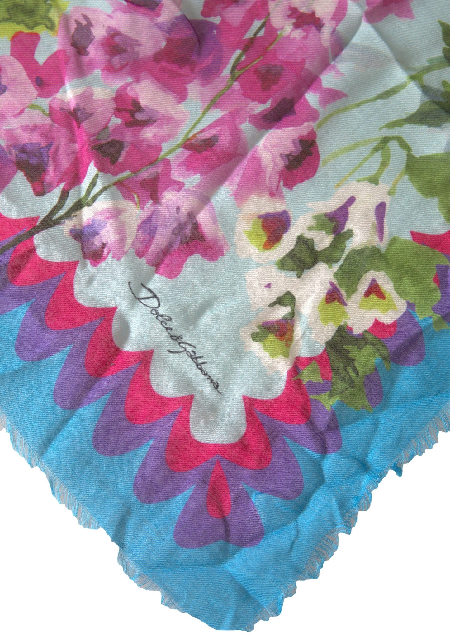 Dolce & Gabbana Elegant Multicolor Cashmere Blend Scarf