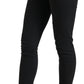 Dolce & Gabbana Chic Black Mid Waist Skinny Jeans