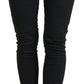 Dolce & Gabbana Chic Black Mid Waist Skinny Jeans