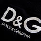 Dolce & Gabbana Elegant Black Virgin Wool Sweater