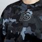 Dolce & Gabbana Elegant Black Camouflage Pullover Sweater