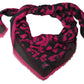 Dolce & Gabbana Elegant Pink Cashmere-Blend Square Scarf