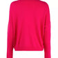 Liu Jo Fuchsia Turtleneck Sweater with Rhinestone Details