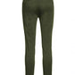 Liu Jo Elegant Stretch Cotton Trousers with Rhinestone Detail