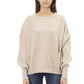 Baldinini Trend Beige Wool Women Sweater