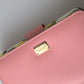 Dolce & Gabbana Chic Pink Zip Around Continental Wallet