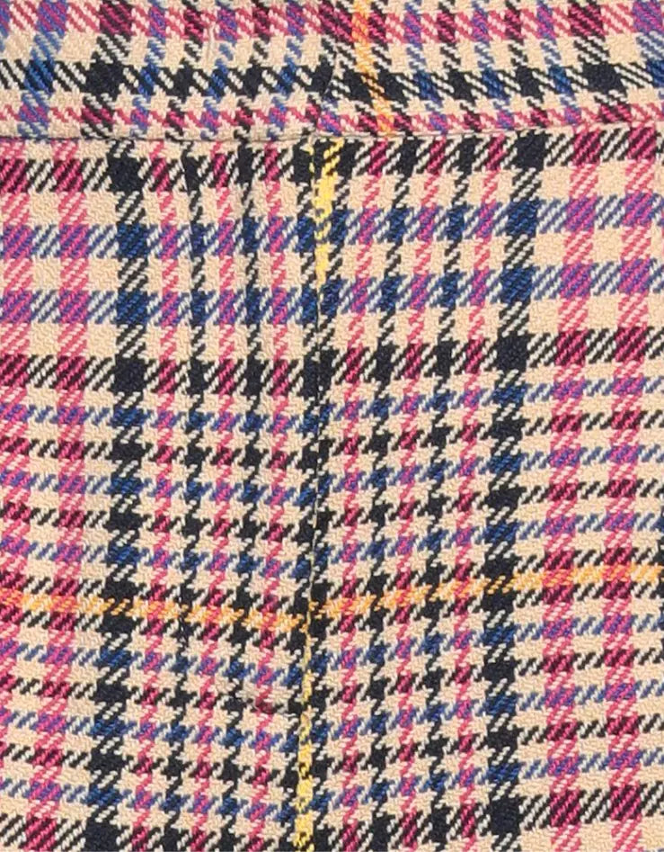 Liu Jo Chic Multicolor Tartan Cotton Shorts