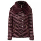 Liu Jo Plush Collar Down Jacket in Purple