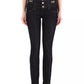 Liu Jo Embellished High-Waist Skinny Jeans