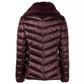 Liu Jo Plush Collar Down Jacket in Purple