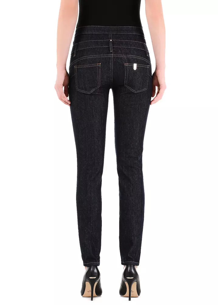 Liu Jo Embellished High-Waist Skinny Jeans