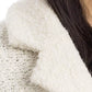 Liu Jo Elegant White Wool Blend Knit Coat