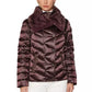 Liu Jo Plush Collar Down Jacket in Purple