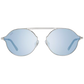 Web Silver Unisex Sunglasses