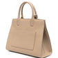 Burberry Elegant Beige Calf Leather Handbag