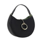 Chloé Elegant Black Calf Leather Shoulder Bag