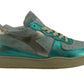 Diadora Elegant Sea Blue Retro Leather Sneakers