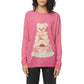 Moschino Couture Chic Cake Teddy Bear Wool Sweater