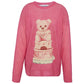 Moschino Couture Chic Cake Teddy Bear Wool Sweater