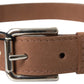 Dolce & Gabbana Elegant Leather Belt with Metal Buckle