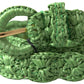 Dolce & Gabbana Elegant Green Viscose Belt with Metal Buckle