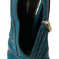 Dolce & Gabbana Chic Blue Peep Toe Stiletto Ankle Booties