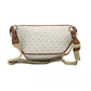 Michael Kors Maisie Large Vanilla PVC 2-n-1 Waistpack Card Case Fanny Pack Bag