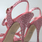 Dolce & Gabbana Elegant Pink Ankle Strap Sandals