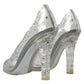 Dolce & Gabbana Crystal Embellished Transparent Pumps