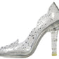 Dolce & Gabbana Crystal Embellished Transparent Pumps