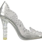 Dolce & Gabbana Crystal Embellished Transparent Pumps