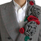 Dolce & Gabbana Chic Double Breasted Gray Wool Blazer