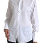 Dolce & Gabbana Elegant White Cotton Long Sleeve Shirt