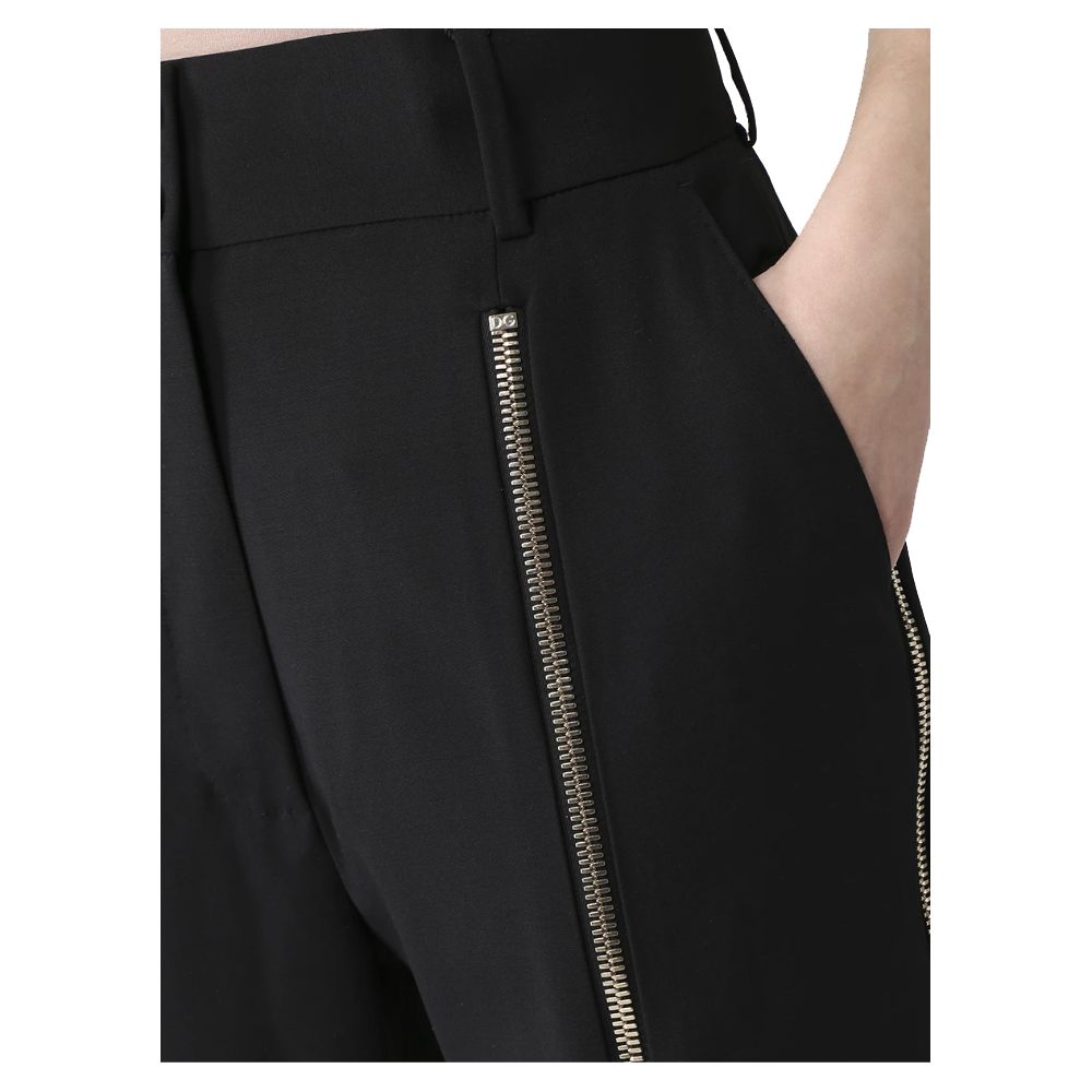 Dolce & Gabbana Elegant Virgin Wool Jogging Trousers