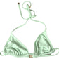 Dolce & Gabbana Mint Green Designer Bikini Set