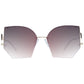 Ana Hickmann Gold Women Sunglasses