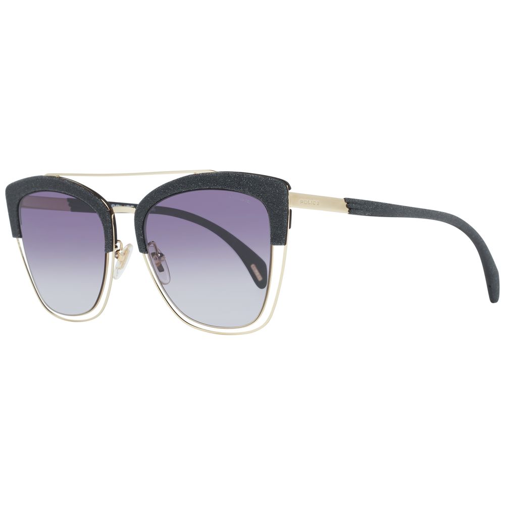 Police Gold Women Sunglasses