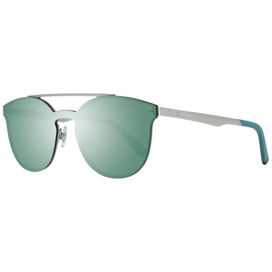 Web Silver Unisex Sunglasses