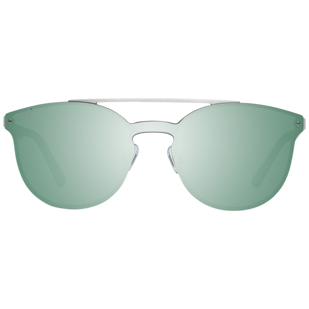 Web Silver Unisex Sunglasses