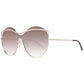 Ana Hickmann Gold Women Sunglasses