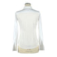 Made in Italy Elegant White Slim Fit Long Sleeve Blouse