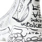 Dolce & Gabbana Daymaster Graffiti Print Mid Top Sneakers