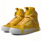 Dolce & Gabbana Chic High-Top Color-Block Sneakers